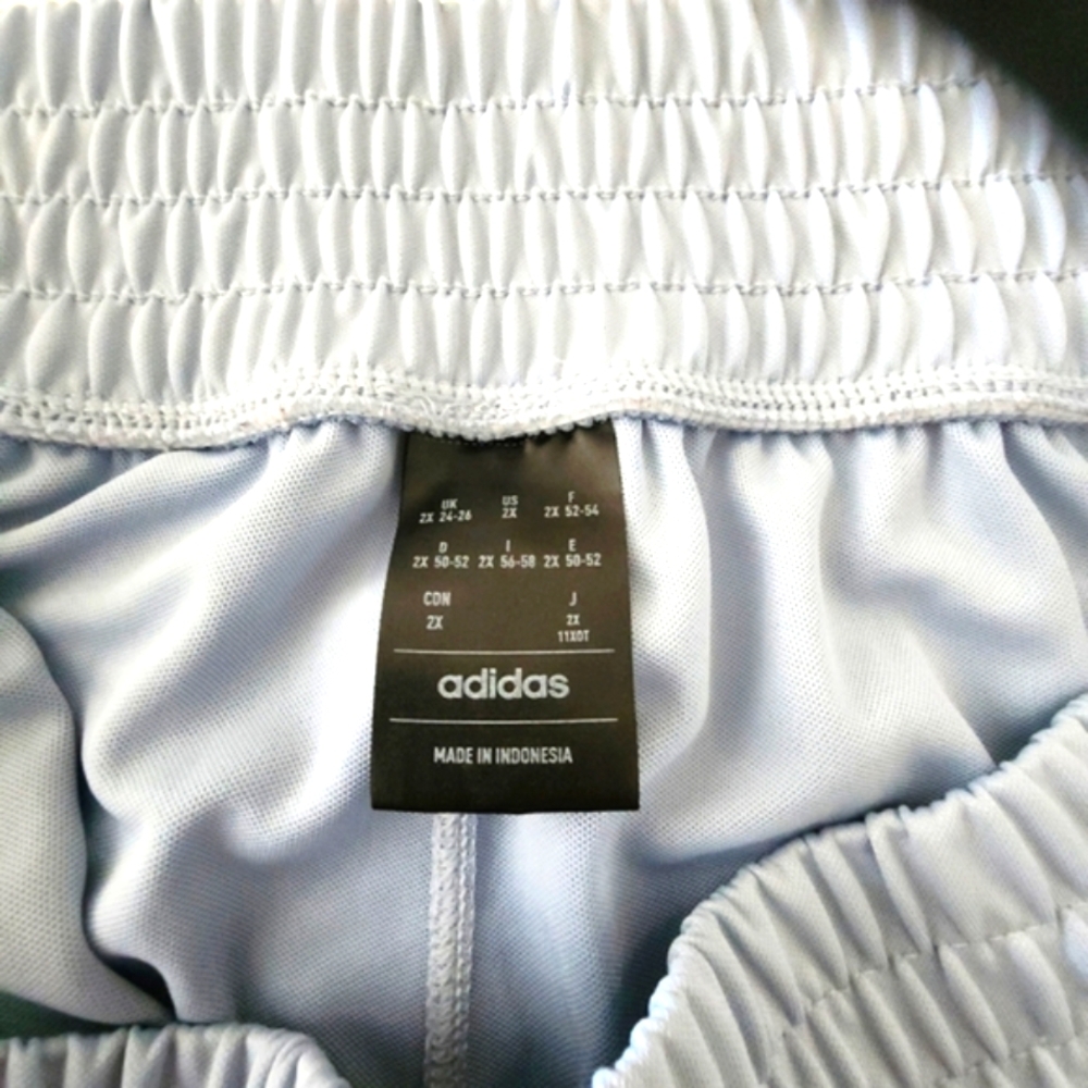 adidas Women's Sky Blue Athletic Shorts Women Size 2X - Picture 4 of 8